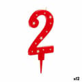 Pikkukuva 1 / 2: Kynttilä Syntymäpäivä Numerot 2 (12 osaa)