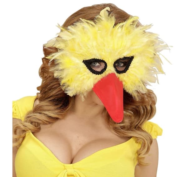 Maske Gul fugl