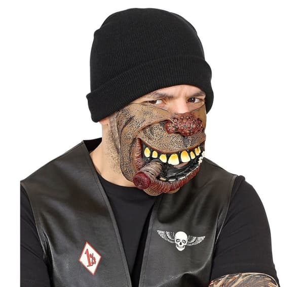 Halvmaske Biker