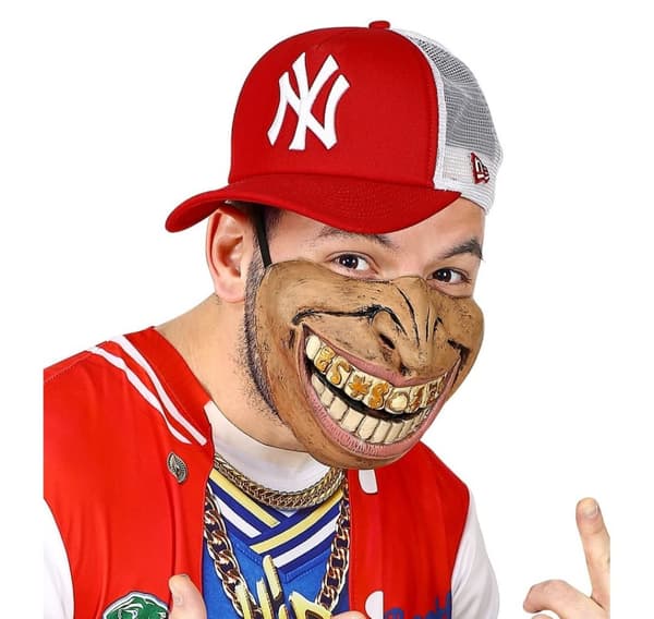 Halvmaske rapper