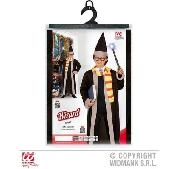 Barnedrakt 'Wizard', 140cm