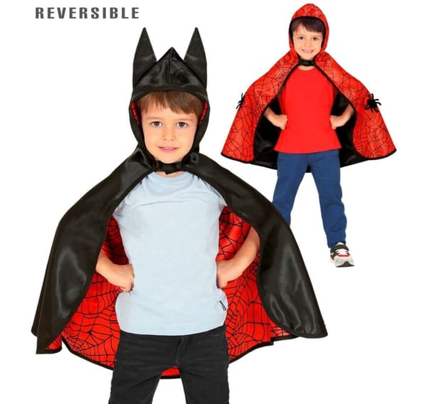 Hold Batman/Spiderman dobbeltsidet 3-5 år