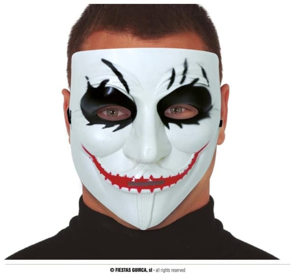 Maski Hymyilevä PVC