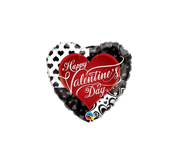 Jumbo 'Valentins sorte hjerter'
