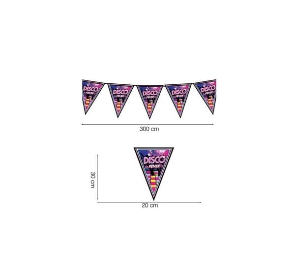 Banner Flag Disco Fever