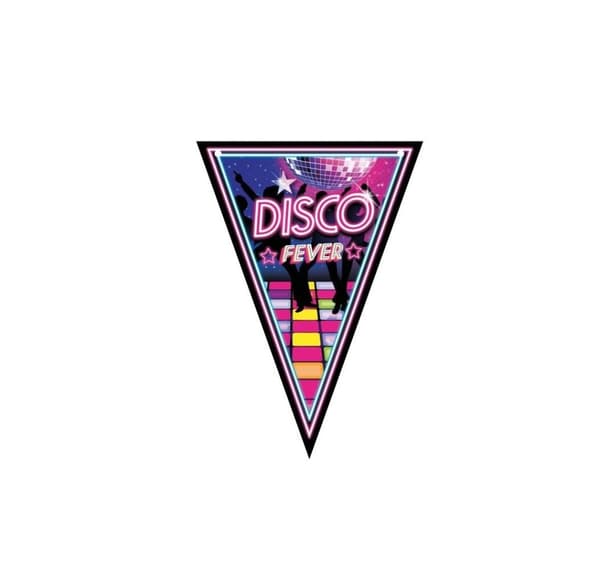 Banner Flag Disco Fever