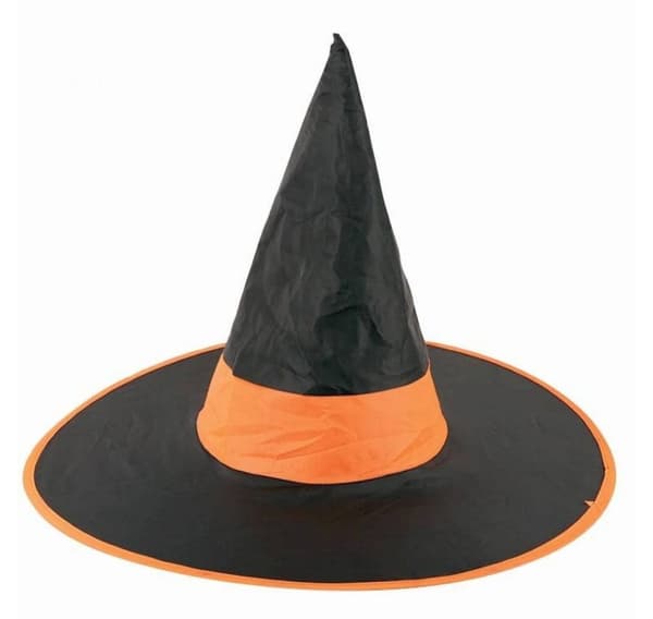 Heksehat (noir/orange)