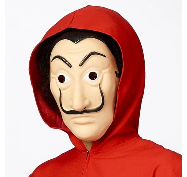 Maske Salvador plastik.