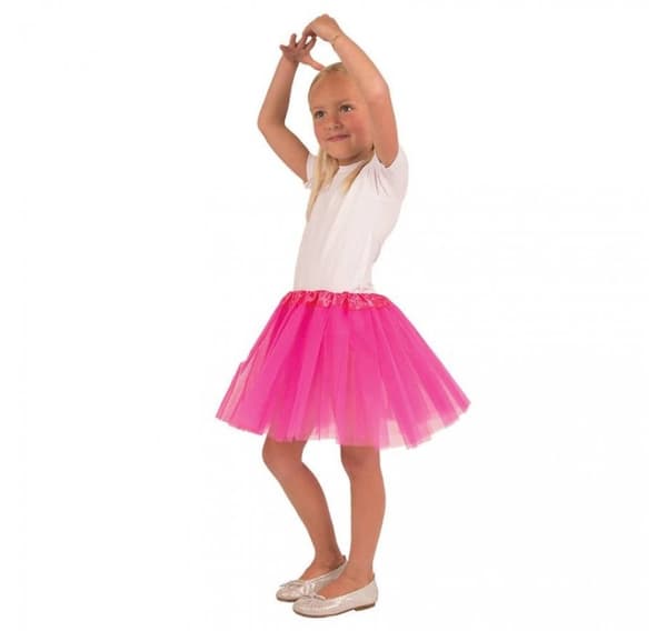Kjol mörkrosa liten 25 cm