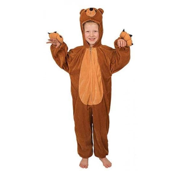 Barnekostyme Bjørn (104 cm)