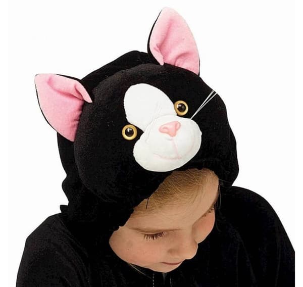 Barnekostyme Cat black (104 cm)