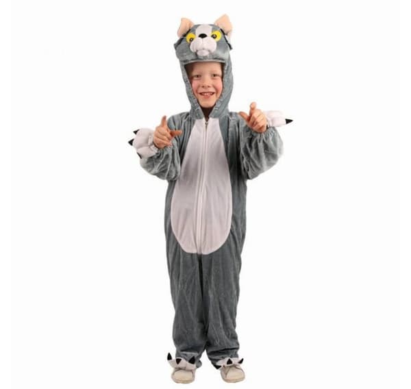 Børnekostume kat (128 cm)