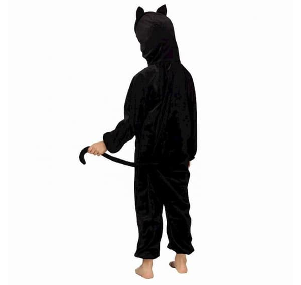 Barnekostyme kattesvart (116 cm)