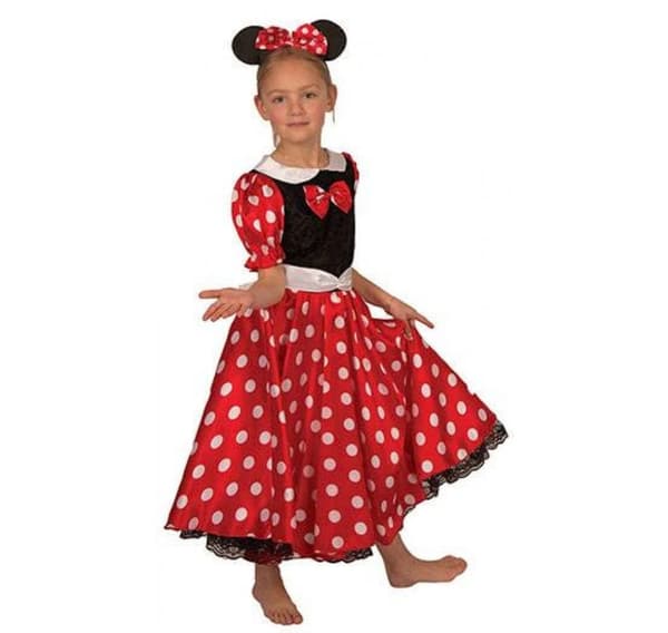 Barnekostyme Minnie (116 cm)