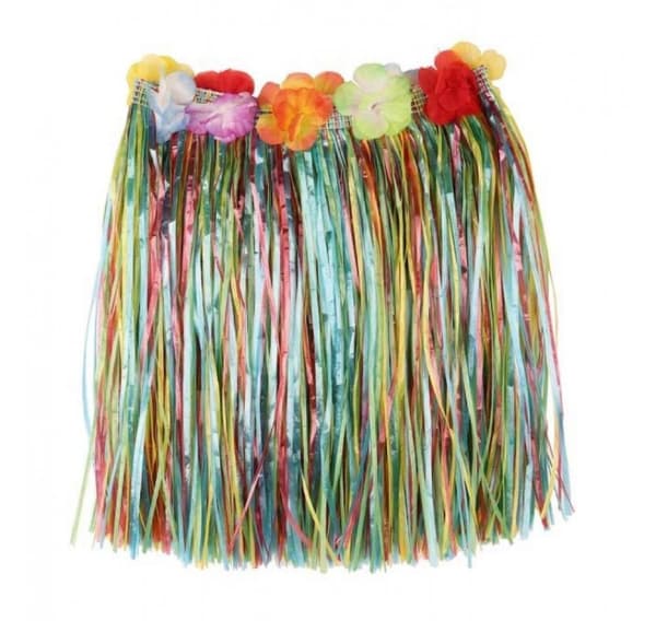 Hawaiiskjørt 40 cm (multi)