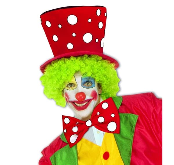 Fluga clown röd
