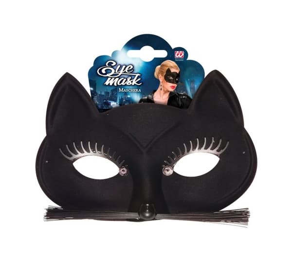 Maske kat sort