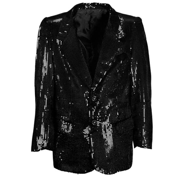 Jacket Showtime med svarte paljetter S