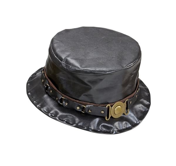 Läderhatt