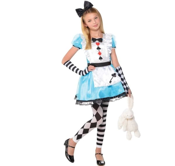 Lasten puku "Alice" 4-6 vuotta (110 cm)
