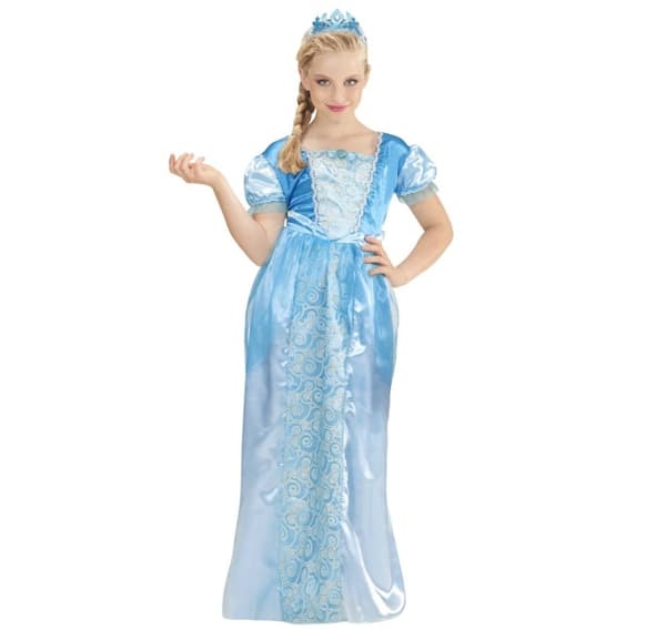 Kostyme snøprinsesse (116 cm)