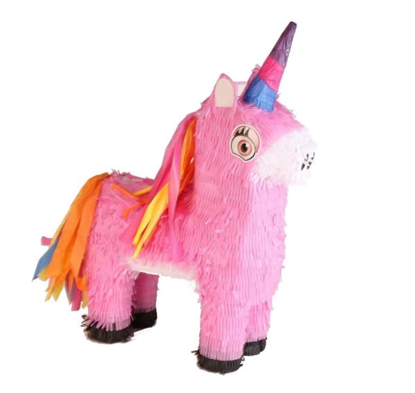 Pinata Unicorn benk 34,9 x 47,6 x 16,5 cm