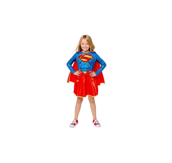 Lasten puku "Supergirl" 8-10 vuotta