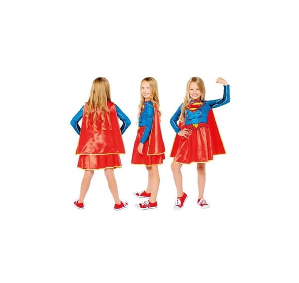 Lasten puku "Supergirl" 8-10 vuotta