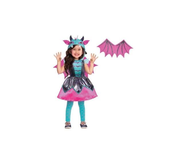 Barnedrakt Little Mystic Dragon 6-8 år