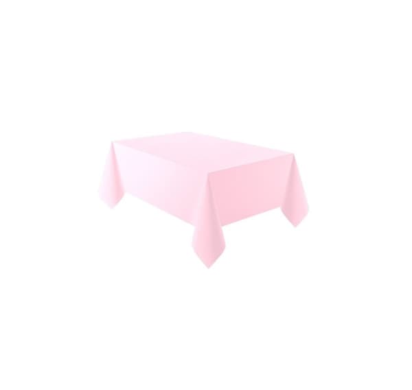 Duk plast lys rosa 137*274cm