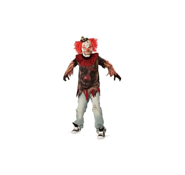 Lasten puku Sideshow Clown 14-16 vuotta (170 cm)
