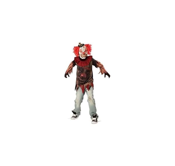 Barnedrakt Sideshow Klovn 12-14 år