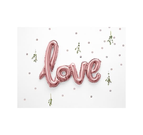 Folieballon "Love"