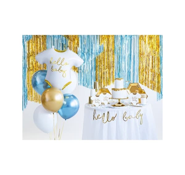 Banner Hei Baby, Gull 18*70cm