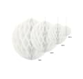 Miniatyrbild 2 av 2: Pappersdekoration 'Honeycomb ball white' 40cm 1st