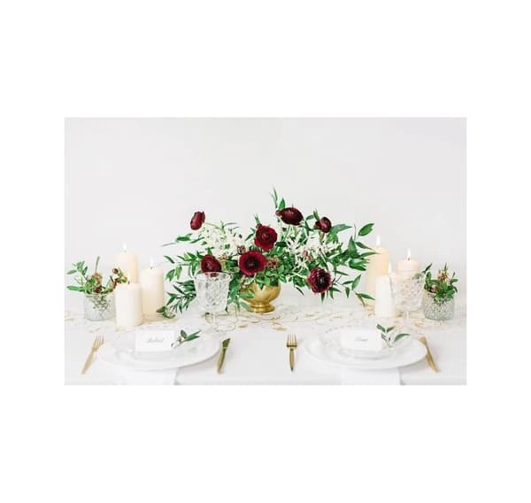 Organza med guldtryck