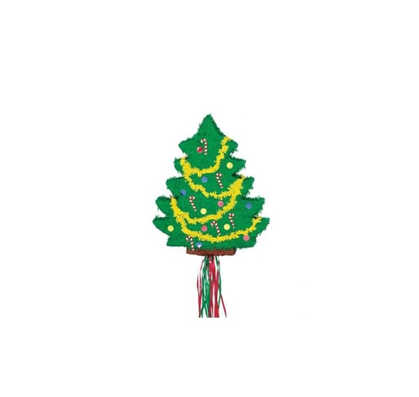 Pinata juletre 47,6 x 55,8 x 7,6 cm