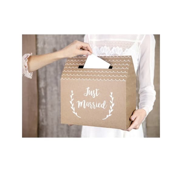 Bröllopsplånbok "Just gift"