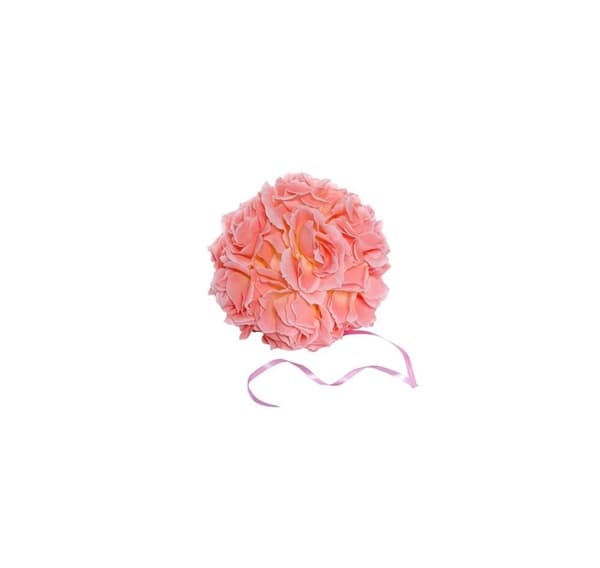 Dekor 'Blomsterkuler, benk' 17cm