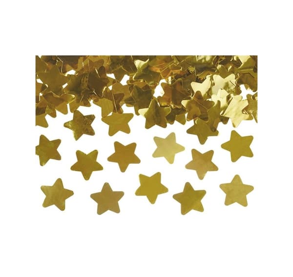 Firecracker gylden stjerne, 80 cm
