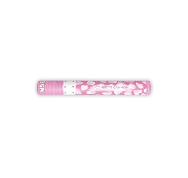 Firecracker hvide hjerter, 40 cm