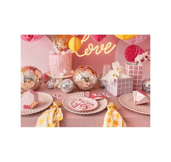 Drikkeetiketter Pink Diamond