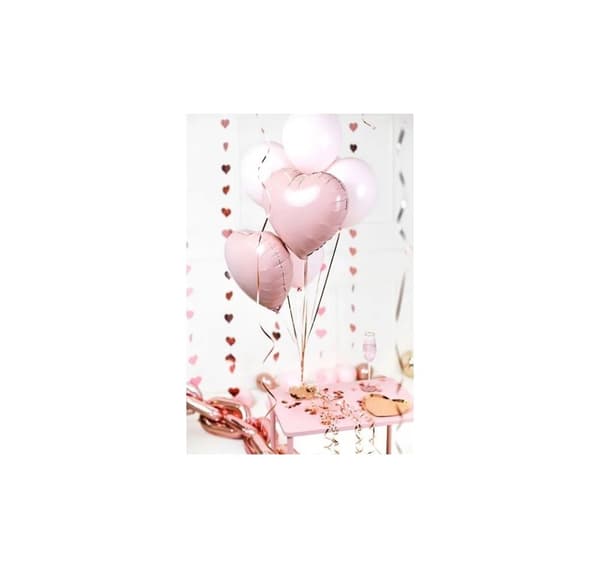 Vikt 'double Heart RoseGold'