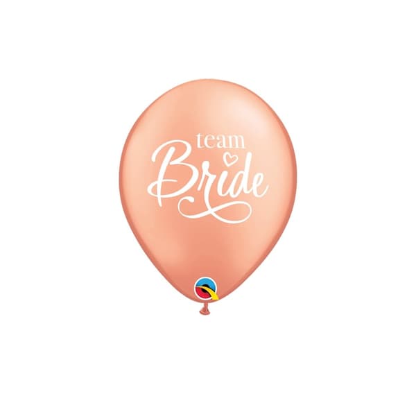 Latex sæt 'Team Bride' (6 stk)