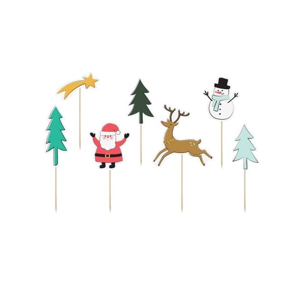 Sohva vastaa 'Merry Xmas' -mallia, 7 kpl pakkauksessa