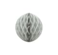 Pikkukuva 3 / 3: Paperikoristeet 'Honecomb ball vaaleanharmaa' 30cm 1kpl