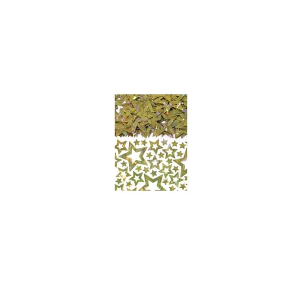 Konfetti 14g, (stjerner Shimmer guld)