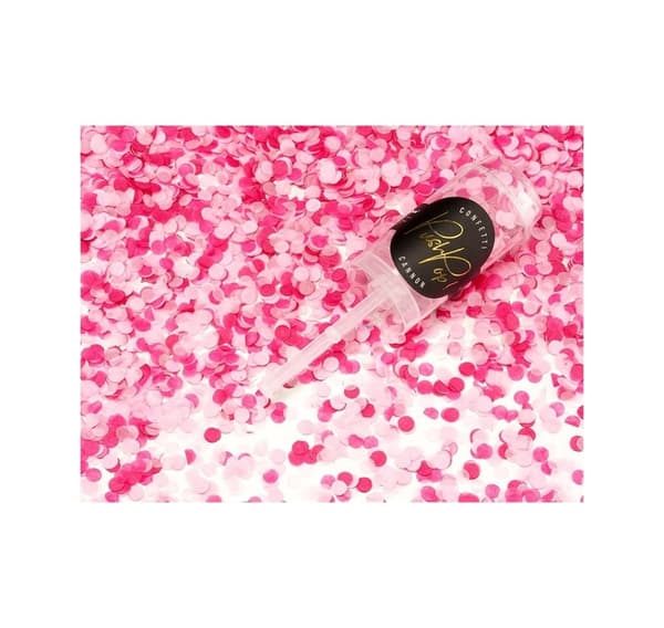 Confetti bænk push pop