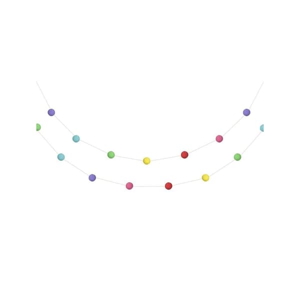 Garland 2m 'Pompom ass'
