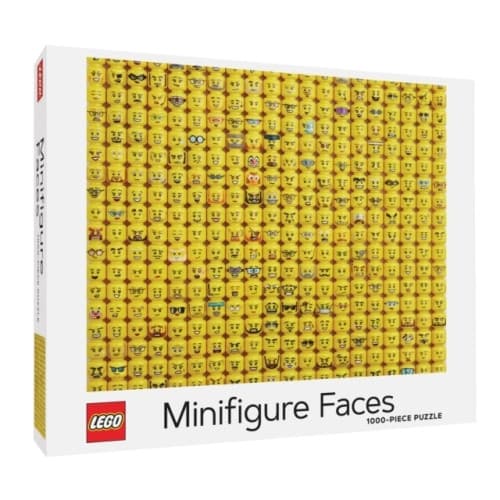 Lego Minifigure Faces 1000-Piece Puzzle